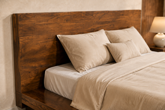 **ALAIAS Modern Sheesham 7-Piece Bedroom Set**