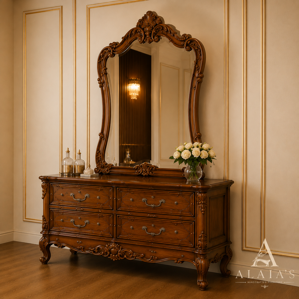 Royal Carved King Bedroom Set