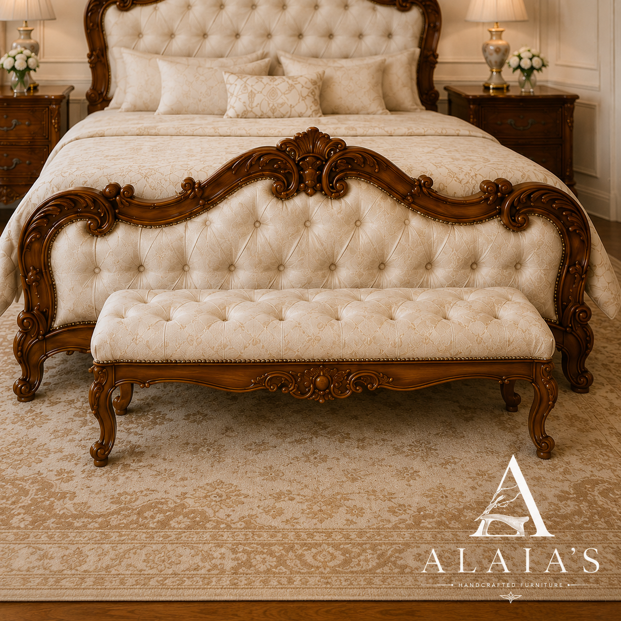Royal Carved King Bedroom Set