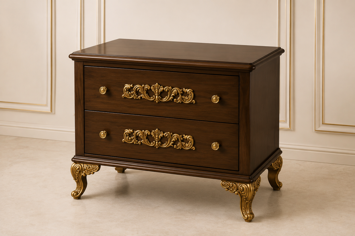Luxury Royal Carved Bedroom Set