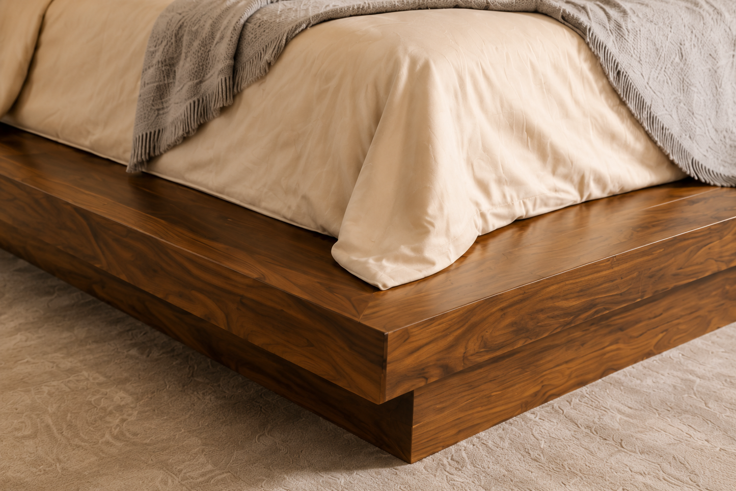 **ALAIAS Modern Sheesham 7-Piece Bedroom Set**