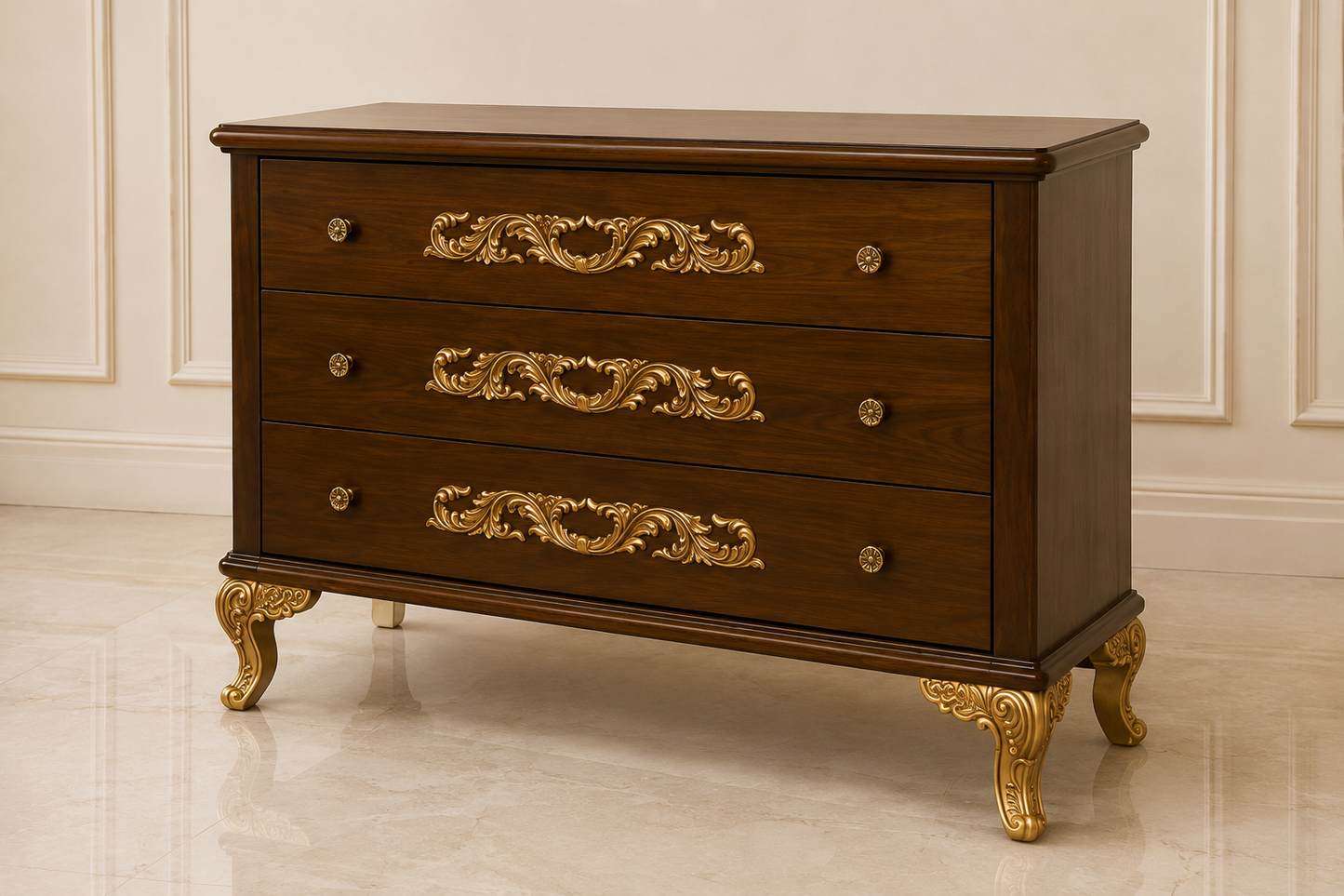 Luxury Royal Carved Bedroom Set
