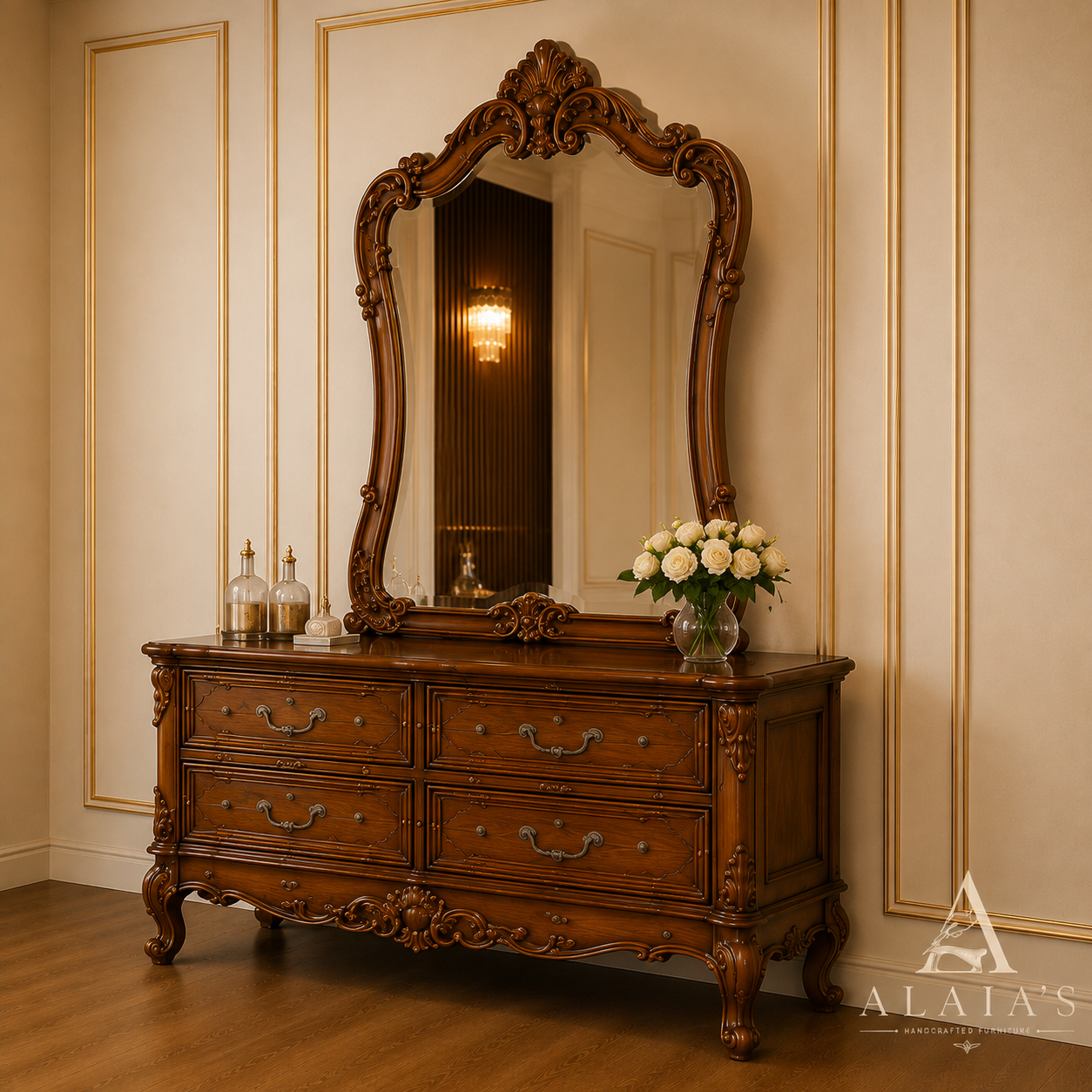 Royal Carved King Bedroom Set