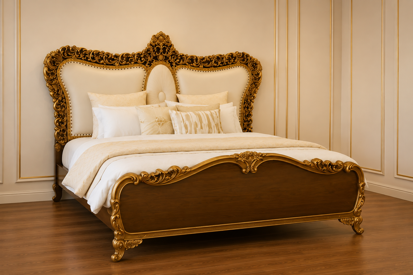 Luxury Royal Carved Bedroom Set