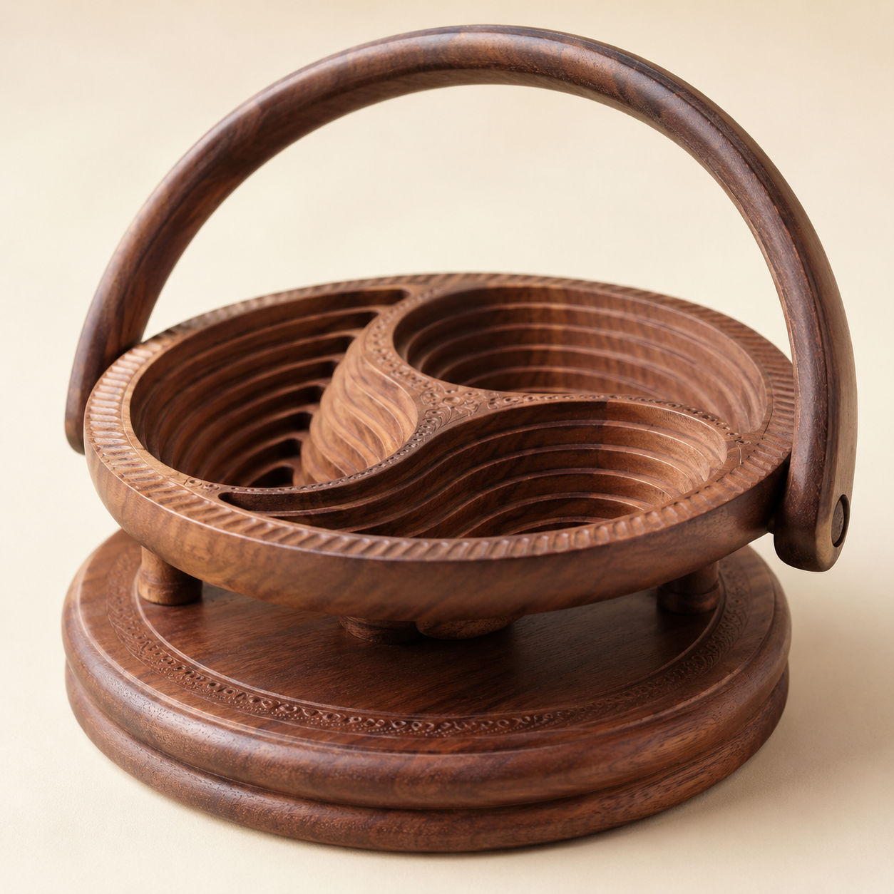 wooden serving tray