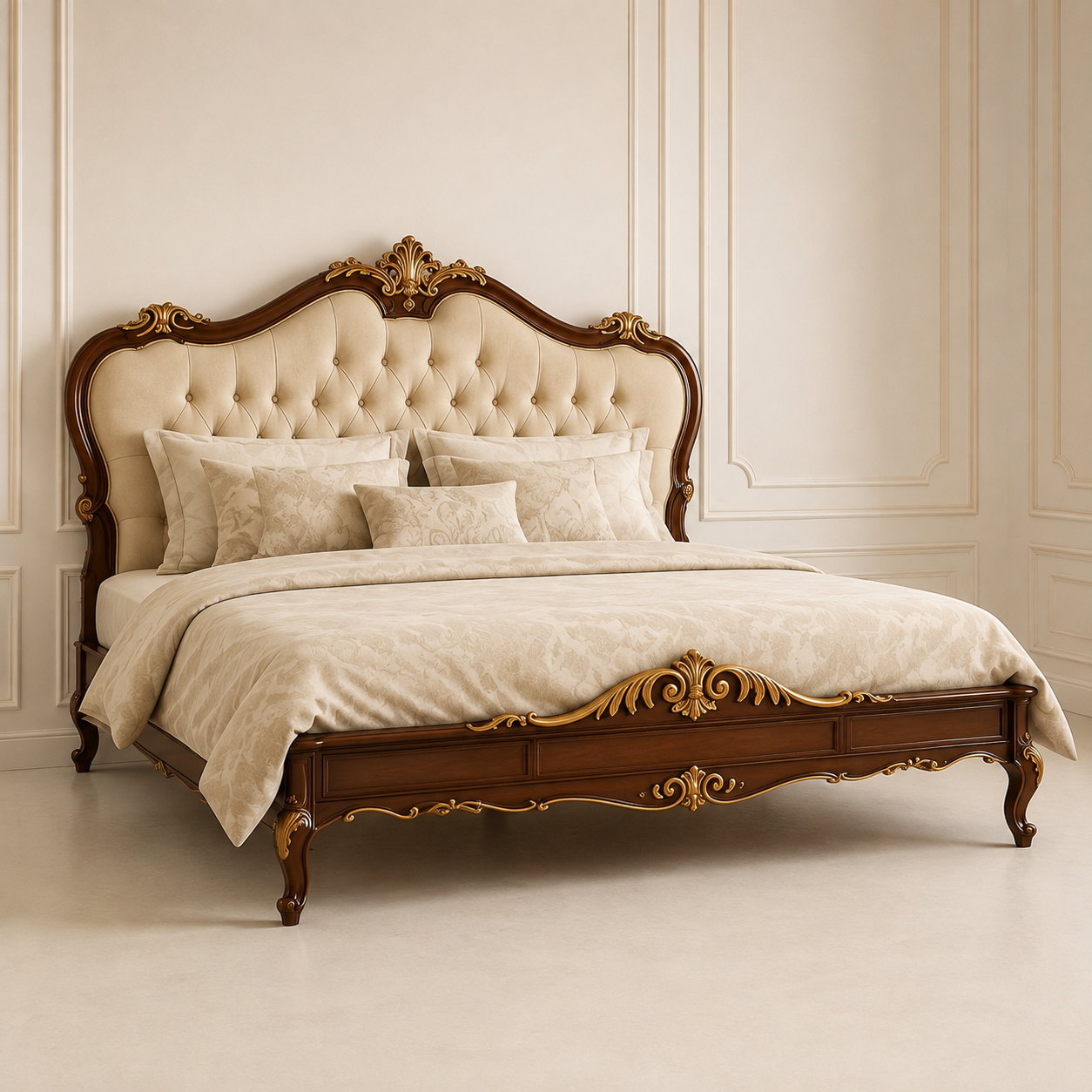ALAIAS Royal Walnut Bedroom Set