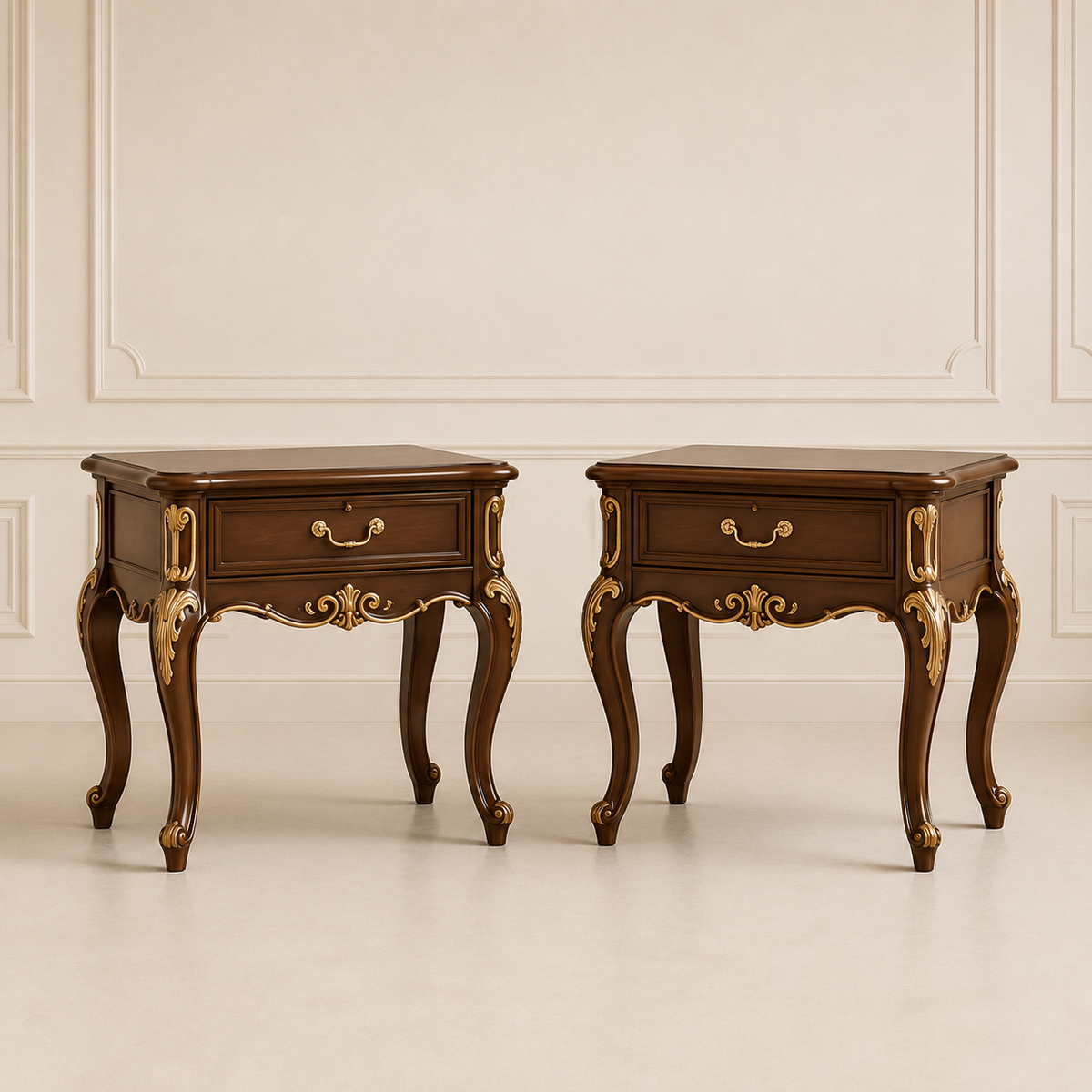 ALAIAS Royal Walnut Bedroom Set